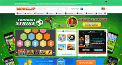Desktop Screenshot of miniclip.com